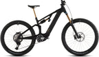 VTT Électrique Tout-Suspendu Cube AMS Hybrid 177 C:62 AT 600X Shimano 12V 600 Wh Bosch 120 Nm 29''/27.5'' Gris Carbon Noir 2026