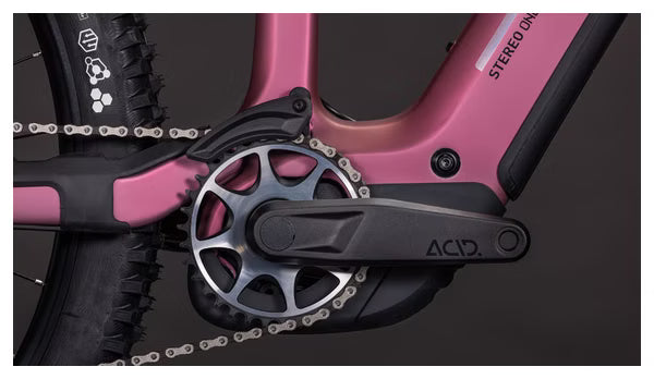 VTT Électrique Tout-Suspendu Cube Stereo Hybrid One44 HPC SLX 800 12V 800 Wh Bosch 120 Nm 29'' Rose Shift Blush Art 2026
