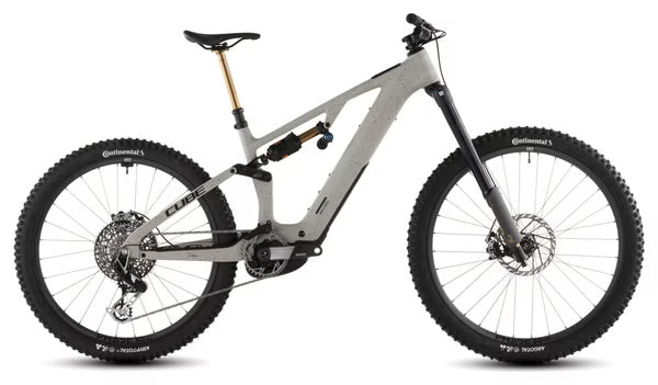 VTT Électrique Tout-Suspendu Cube AMS Hybrid 177 C:62 Super TM 600X Sram 12V 600 Wh Bosch 120 Nm 29''/27.5'' Beige Reed Grit 2026