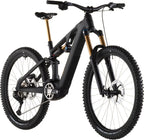 VTT Électrique Tout-Suspendu Cube AMS Hybrid 177 C:62 AT 600X Shimano 12V 600 Wh Bosch 120 Nm 29''/27.5'' Gris Carbon Noir 2026