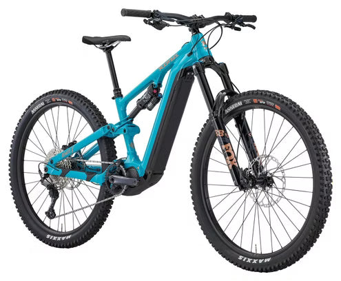 VTT Électrique Tout-Suspendu Kona Remote X Shimano 12V 612 Wh 85 Nm 29'' Turquoise Viridian