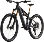 VTT Électrique Tout-Suspendu Cube AMS Hybrid 177 C:62 AT 600X Shimano 12V 600 Wh Bosch 120 Nm 29''/27.5'' Gris Carbon Noir 2026