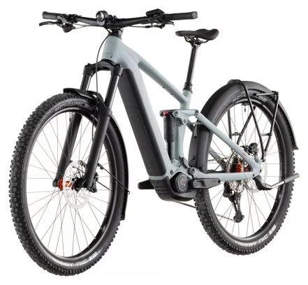 VTT Électrique Tout-Suspendu Cube Stereo Hybrid One44 Pro 800 FE Shimano 12V 800 Wh Bosch 120 Nm 29'' Bleu Gris Vulcan 2026
