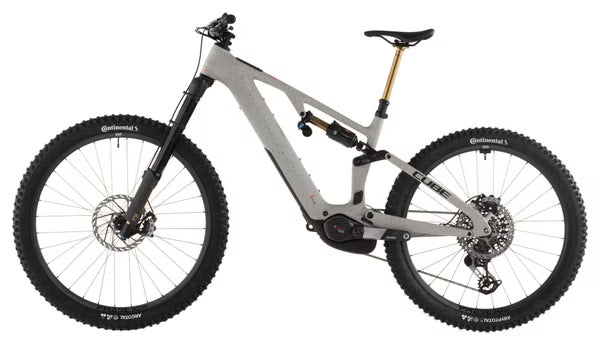 VTT Électrique Tout-Suspendu Cube AMS Hybrid 177 C:62 Super TM 600X Sram 12V 600 Wh Bosch 120 Nm 29''/27.5'' Beige Reed Grit 2026