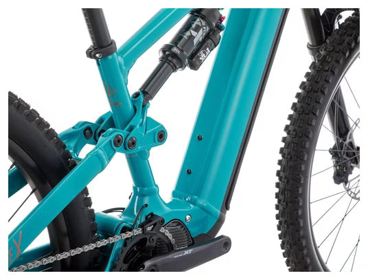 VTT Électrique Tout-Suspendu Kona Remote X Shimano 12V 612 Wh 85 Nm 29'' Turquoise Viridian