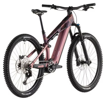 VTT Électrique Tout-Suspendu Cube Stereo Hybrid One44 HPC SLX 800 12V 800 Wh Bosch 120 Nm 29'' Rose Shift Blush Art 2026