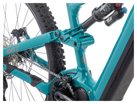 VTT Électrique Tout-Suspendu Kona Remote X Shimano 12V 612 Wh 85 Nm 29'' Turquoise Viridian