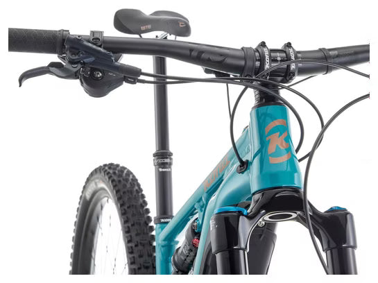 VTT Électrique Tout-Suspendu Kona Remote X Shimano 12V 612 Wh 85 Nm 29'' Turquoise Viridian