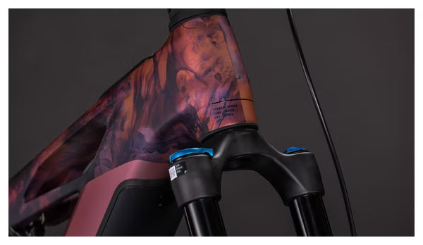 VTT Électrique Tout-Suspendu Cube Stereo Hybrid One44 HPC SLX 800 12V 800 Wh Bosch 120 Nm 29'' Rose Shift Blush Art 2026