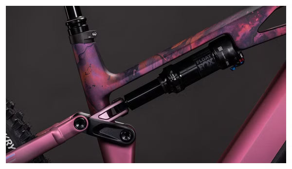 VTT Électrique Tout-Suspendu Cube Stereo Hybrid One44 HPC SLX 800 12V 800 Wh Bosch 120 Nm 29'' Rose Shift Blush Art 2026